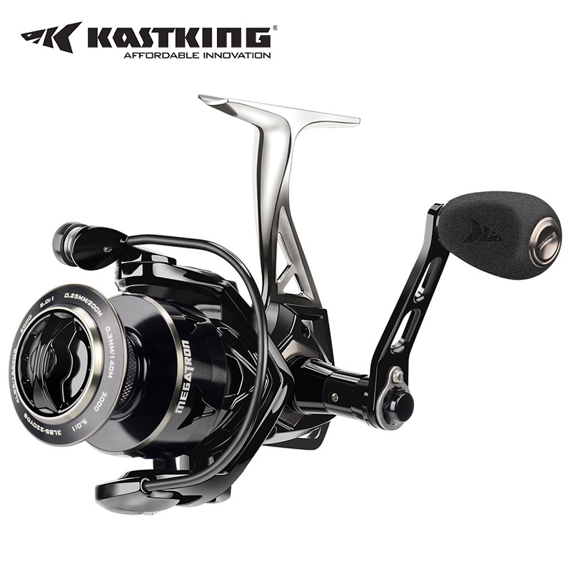 Ice Fishing Line - รอกสปินนิ่ง KastKing รุ่น 18KG, รอกตกปลาแบบโลหะทั้งตัว, รอกสำหรับเหวี่ยงไกล,