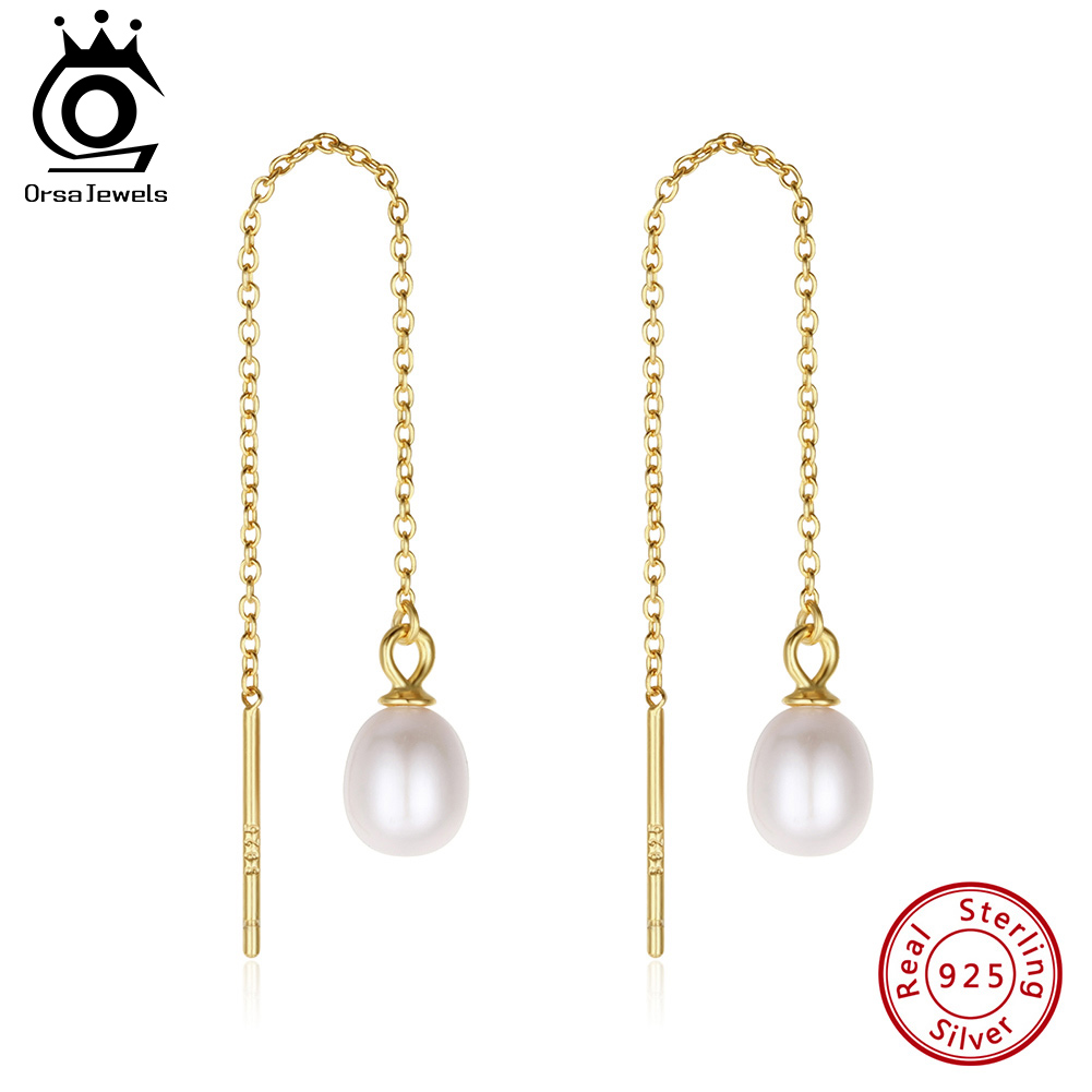 Freshwater Line - ORSA JEWELS ประณีต 14 K Gold