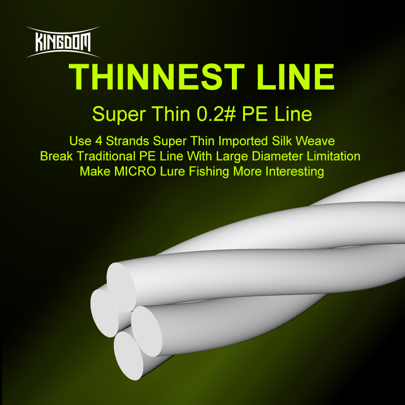 Kingdom Micro Fly THINNER สายต - Ice Fishing Line บทวิจารณ์และราคา