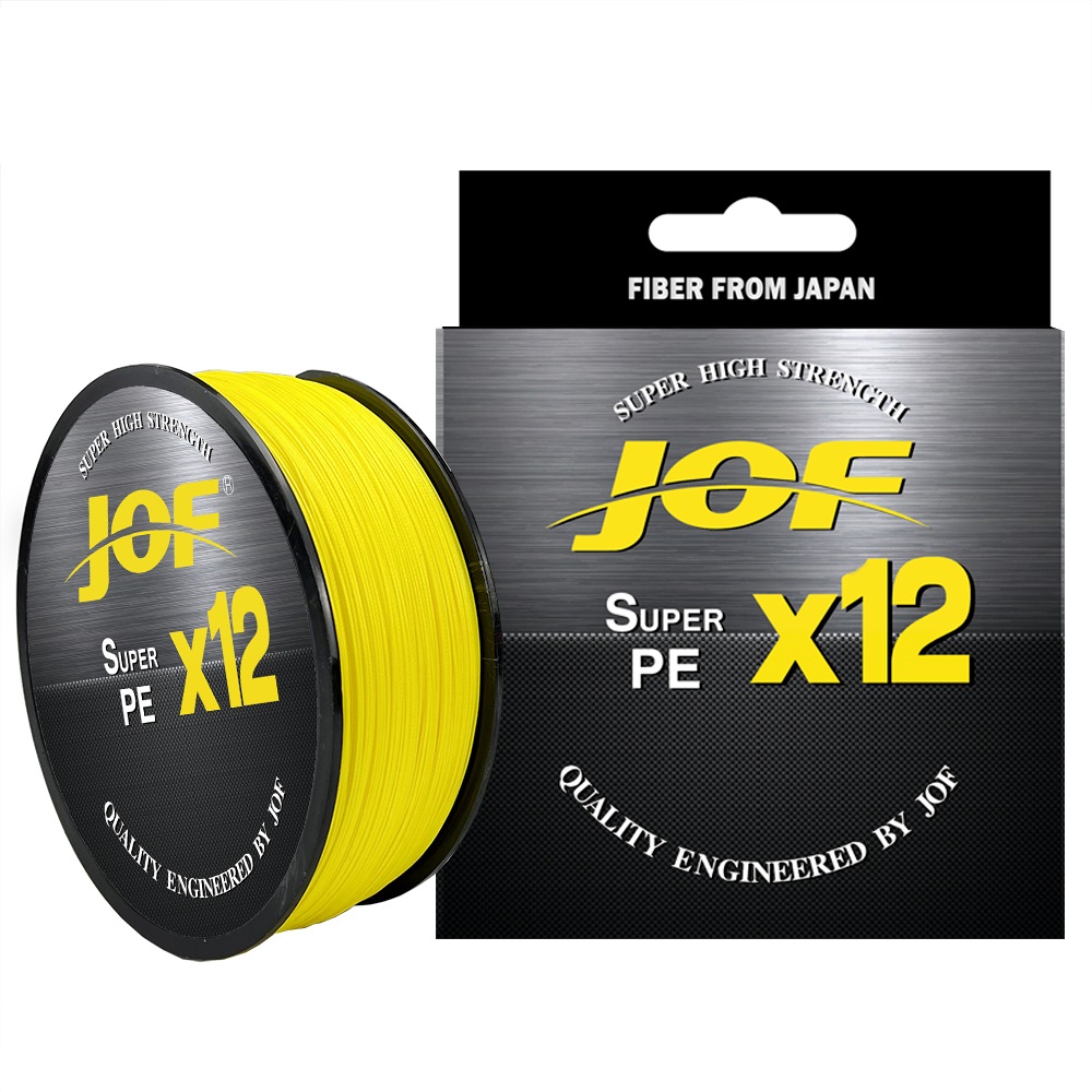 JOF X12 500M 300M สายถัก Braid - Ice Fishing Line บทวิจารณ์และราคา