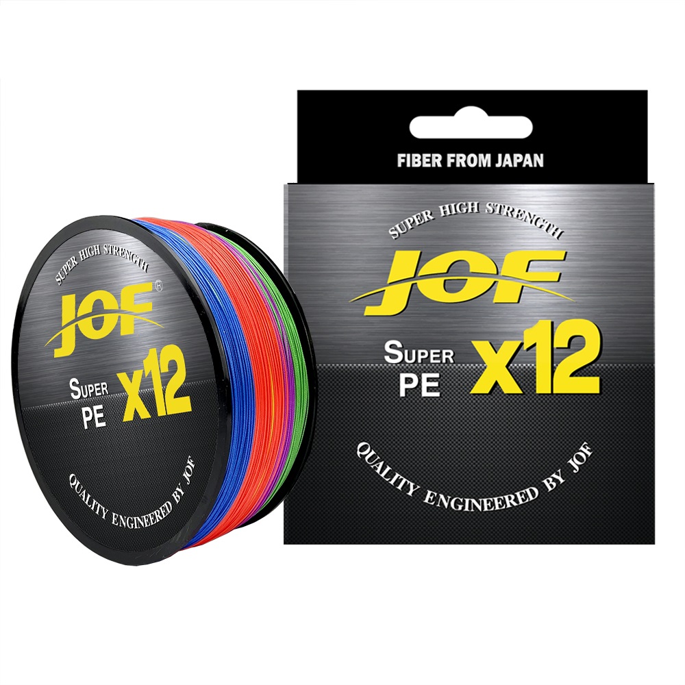 JOF X12 500M 300M สายถัก Braid - Ice Fishing Line บทวิจารณ์และราคา