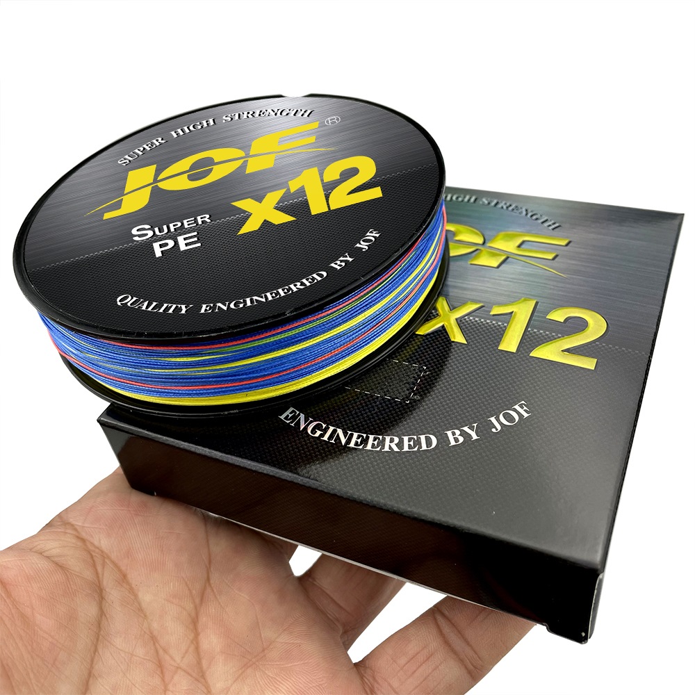 JOF X12 500M 300M สายถัก Braid - Ice Fishing Line บทวิจารณ์และราคา