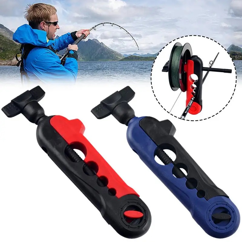 เครื่องม้วนสายเบ็ดแบบพกพา ที่เ - Fishing Line Dispenser บทวิจารณ์และราคา