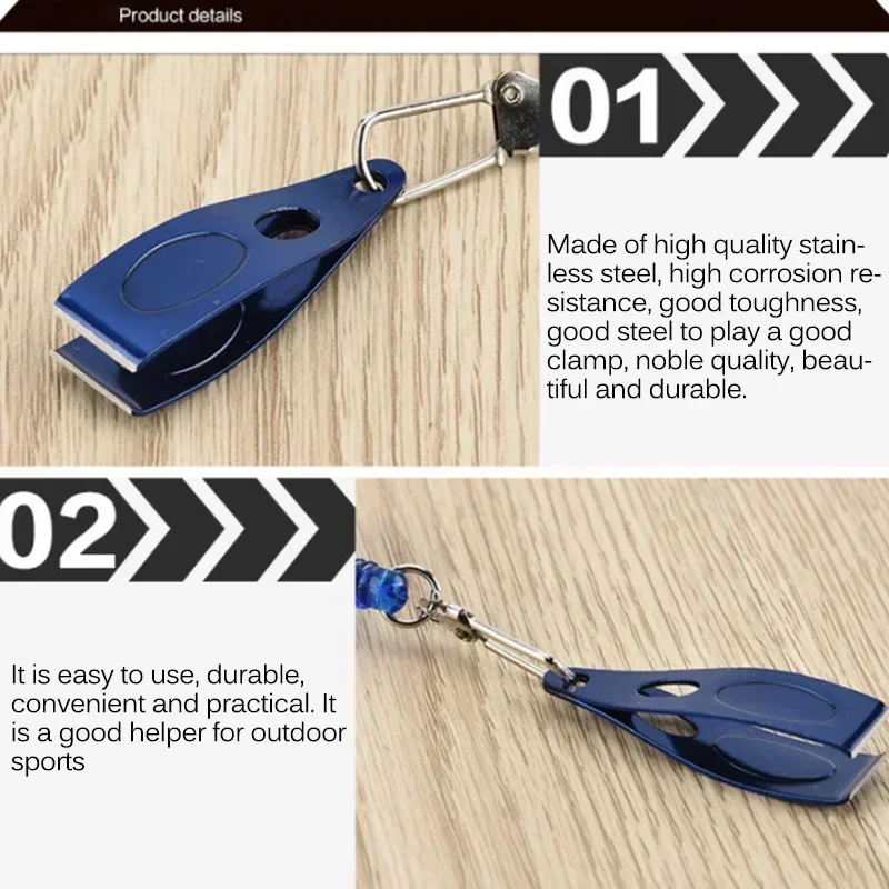 ใหม่กลางแจ้งสายตกปลาเครื่องตัด - Fishing Line Cutter บทวิจารณ์และราคา