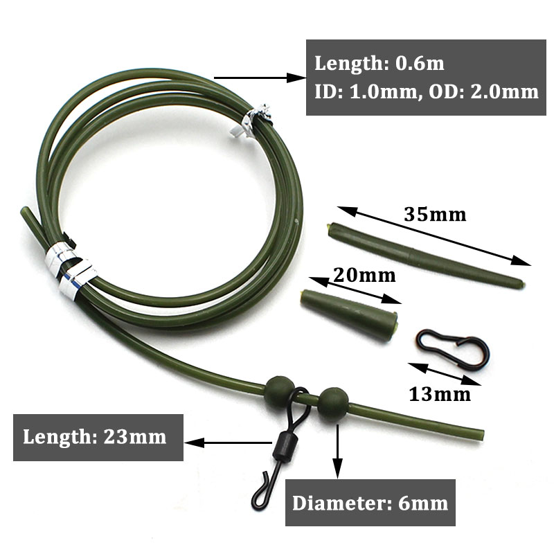 3x Pre Rigged Rig Tube เฮลิคอป - Leader Line บทวิจารณ์และราคา
